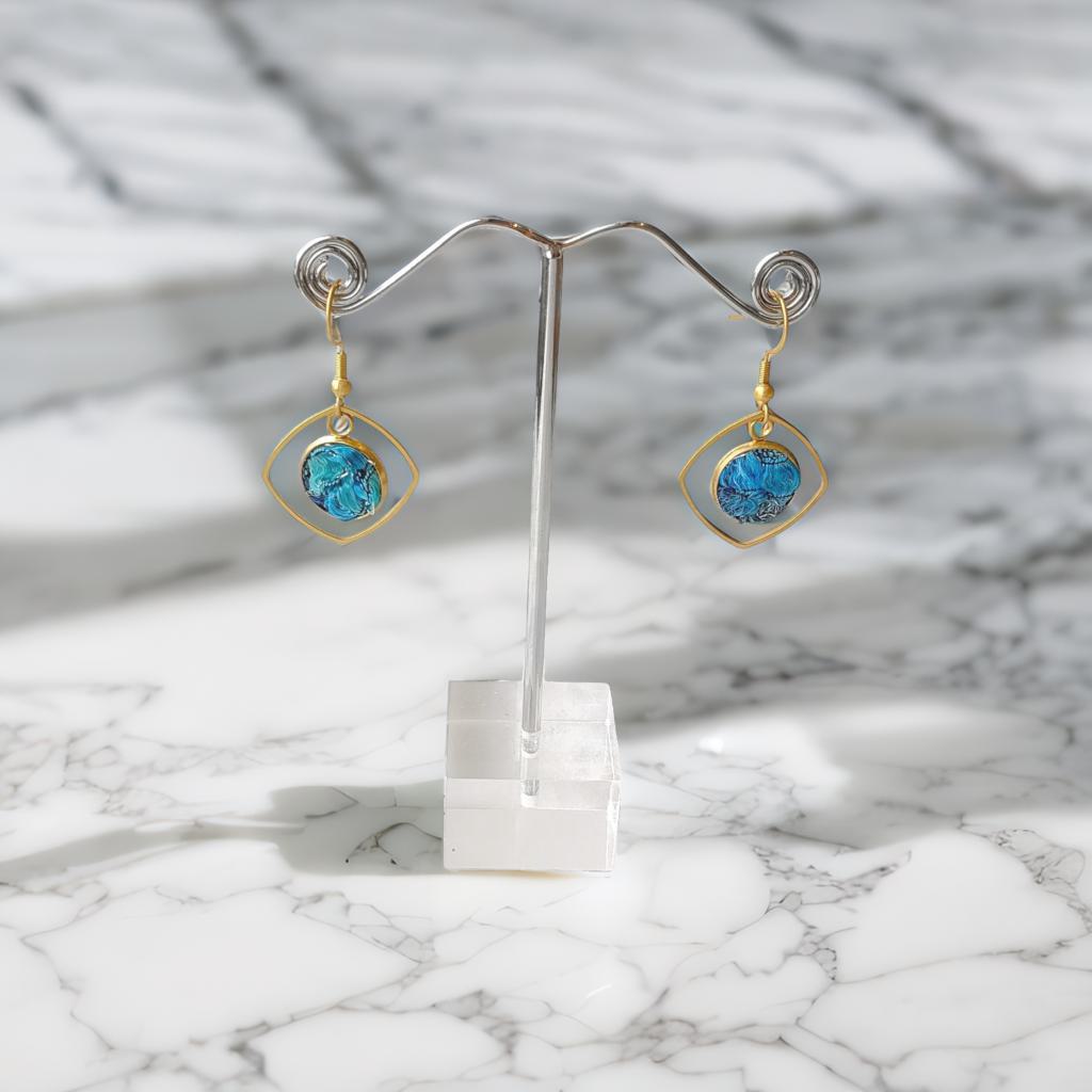 MIRA SQUARE EARRINGS