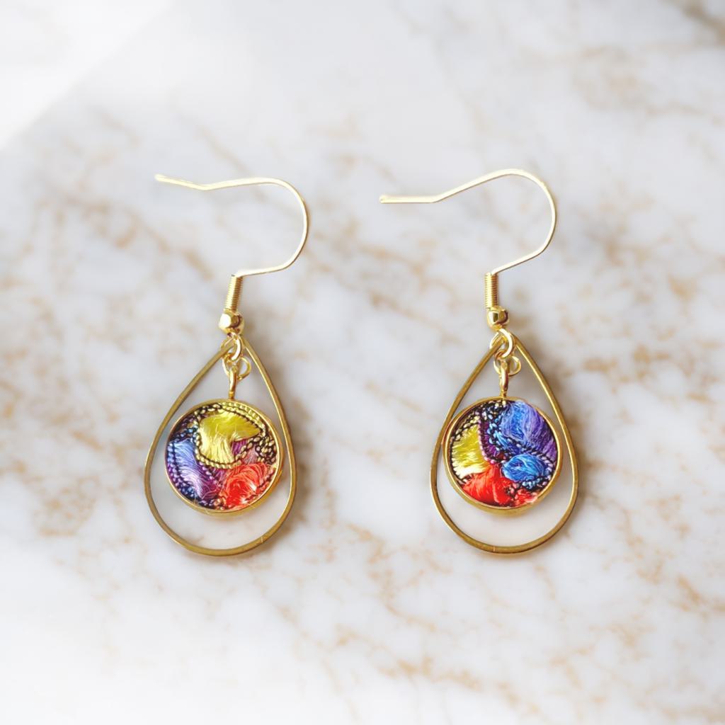 MIRA TEARDROP EARRINGS